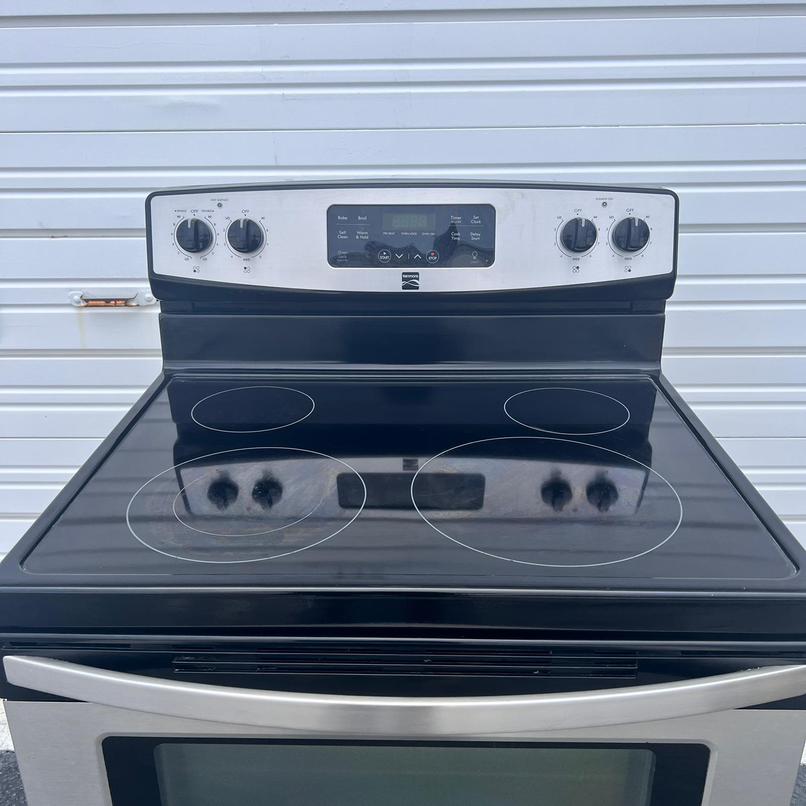 Kenmore Stainless Steel Electric Stove Kenmore Stainless Steel Electric Stove